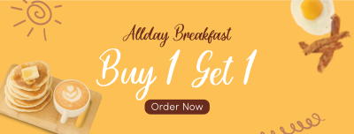 All Day Breakfast Facebook cover Image Preview