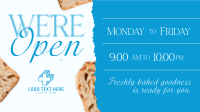 Bakery Opening Hours Animation Preview