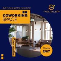 Co Working Space Linkedin Post Design