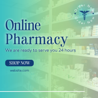Online Pharmacy Linkedin Post Design