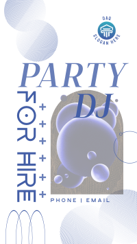 Party DJ Instagram Story Design