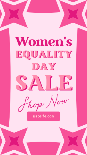 Women's Equality Sale Instagram story Image Preview