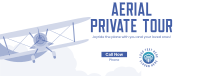 Aerial Private Tour Facebook cover Image Preview