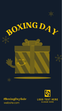 Boxing Day Gift Instagram Story Design