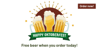 Cheers Beer Oktoberfest Facebook Ad Design