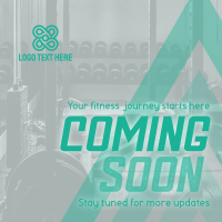 Coming Soon Fitness Gym Teaser Instagram Post Design