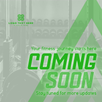 Coming Soon Fitness Gym Teaser Instagram post Image Preview