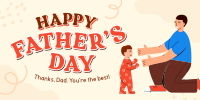 Father's Day Greeting Twitter post Image Preview