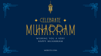 Bless Muharram Facebook Event Cover Design