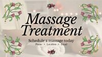 Art Nouveau Massage Treatment Animation Image Preview