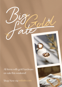 Big Gold Sale Flyer Image Preview