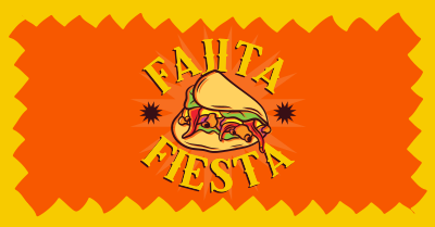 Fajita Fiesta Facebook ad Image Preview