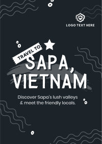 Travel to Vietnam Flyer Design