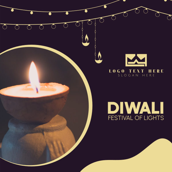 Diwali Event Instagram Post Design Image Preview
