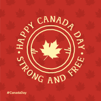 Canada Day Badge Instagram post Image Preview