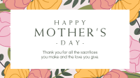 Mother's Day Special Flowers Facebook Event Cover Design