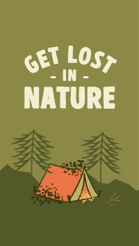 Lost in Nature TikTok Video Design