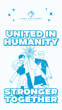 United Humanitarian Day YouTube Short Design