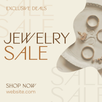 Organic Minimalist Jewelry Sale Linkedin Post Image Preview