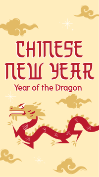 Year of the Dragon  Instagram Story Design