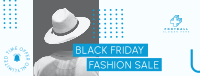 Black Friday Fashion Sale Facebook cover Image Preview
