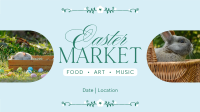 Flowery Easter Market Video Image Preview