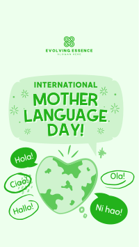 World Mother Language TikTok Video Image Preview