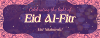 Eid Al Fitr Lantern Facebook cover Image Preview