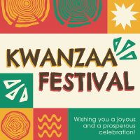 Tribal Kwanzaa Festival Linkedin Post Image Preview