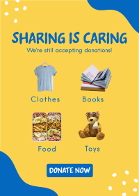 Sharing is Caring Flyer Image Preview