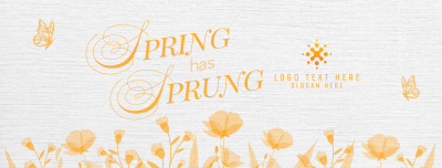 Spring Has Sprung Facebook cover Image Preview