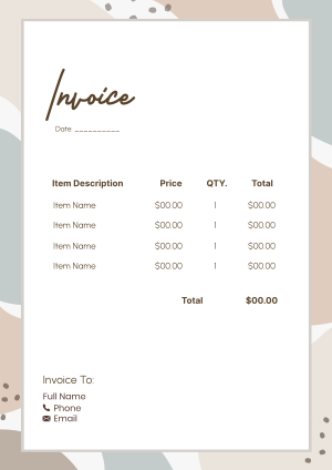 Camouflage  Invoice Image Preview