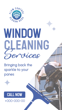 Sparkling Window Cleaning YouTube Short Image Preview