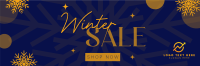 Winter Snowball  Sale Twitter header (cover) Image Preview