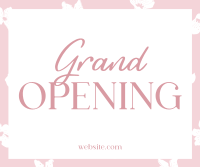 Floral Grand Opening Facebook Post Image Preview
