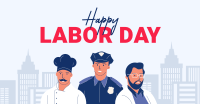 Happy Labor Day Facebook ad Image Preview