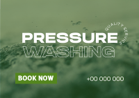 Professional Pressure Wash Postcard Image Preview