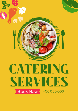 Catering Food Variety Poster Image Preview