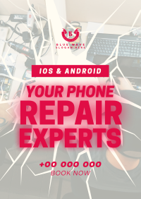 Phone Repair Experts Poster Design