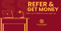 Refer And Get Money Facebook ad Image Preview