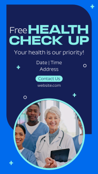 Free Health Checkup Instagram Story Design