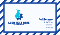 Pixel Flask Gear Business Card Image Preview