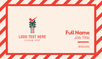 Guitar Sound Check Business Card Preview