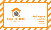 Orange House  Business Card Image Preview