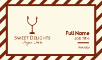 Drink & Eat Restaurant Business Card Image Preview