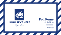 Sailboat Sailing Boat Business Card Image Preview