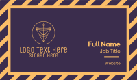 Artisanal Luxurious Cone Pendant Business Card Image Preview