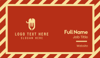 Elephant Fork Restaurant  Business Card Preview