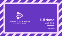 Video Game Play Business Card Preview