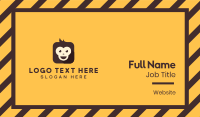Monkey Mobile App Business Card Image Preview